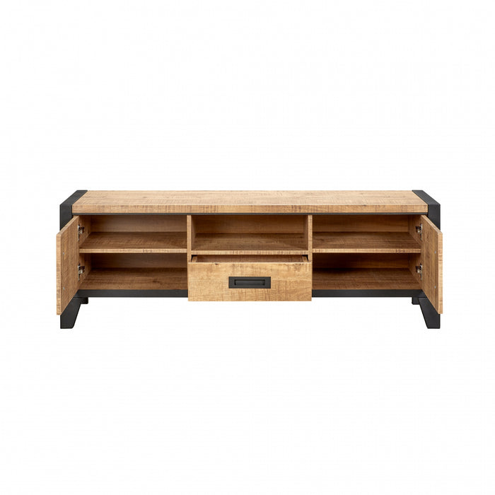 TV-Meubel Tilburg - Hout - Mango|Hout - Naturel - MDF