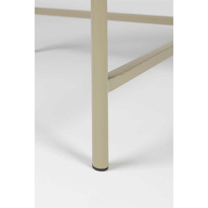 Housecraft Living Tooz bijzettafel Rond 60 cm Marmer Beige
