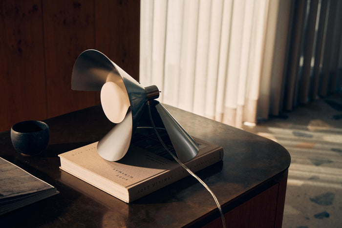 Frandsen Peel tafellamp brushed stainless steel