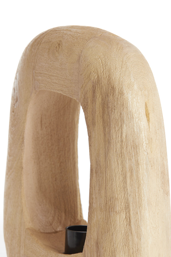 Light&living Tafellamp 33x10x40 cm KELAFO hout mat naturel