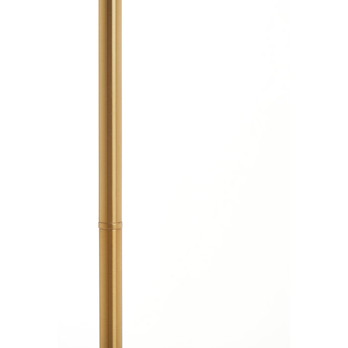 Light&living Vloerlamp Ø30x160 cm MEDINA glas smoke+goud