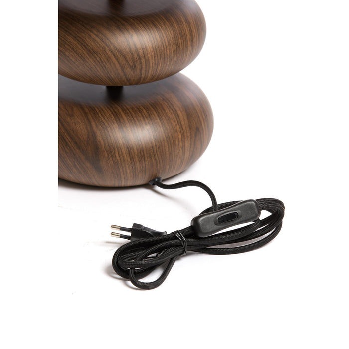 Light & Living Tafellamp Danialo - Bruin - Ø22cm