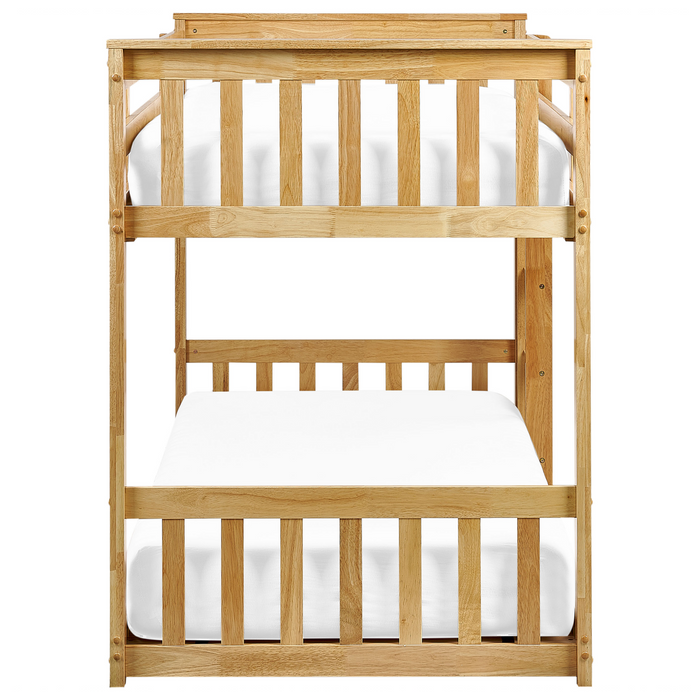 Beliani - LAZER - Kinderbed - Lichtbruin - 90 x 200 cm - Hout