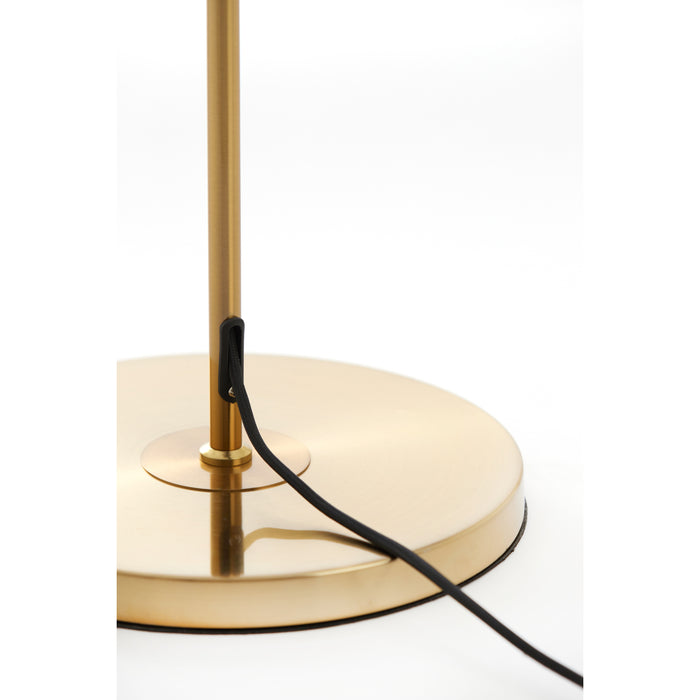 Light&living Vloerlamp Ø30x160 cm MEDINA glas amber+goud