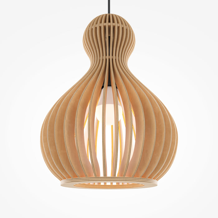 Maytoni - Hanglamp Roots - Zwart - Ø30
