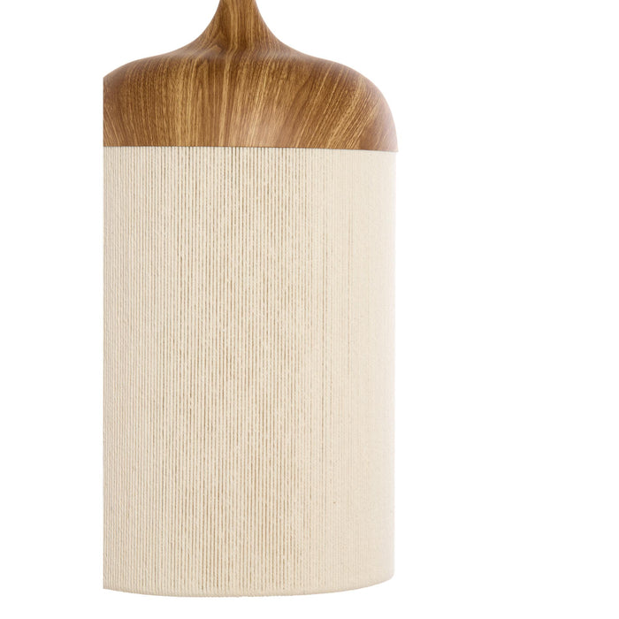 Light & Living Hanglamp Dania - Naturel|Crème - Ø16cm