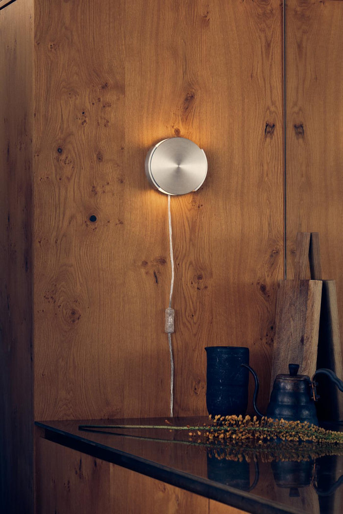 Frandsen Rotate wandlamp Ø15 Brushed Aluminium