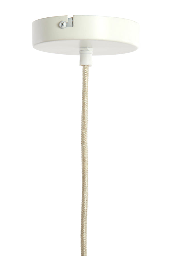Light & Living Light&living Hanglamp Ø49x36 cm ZUBEDA crème