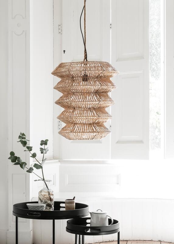 MUST Living Hanging lamp Talamanca,60xØ55 cm, slimit