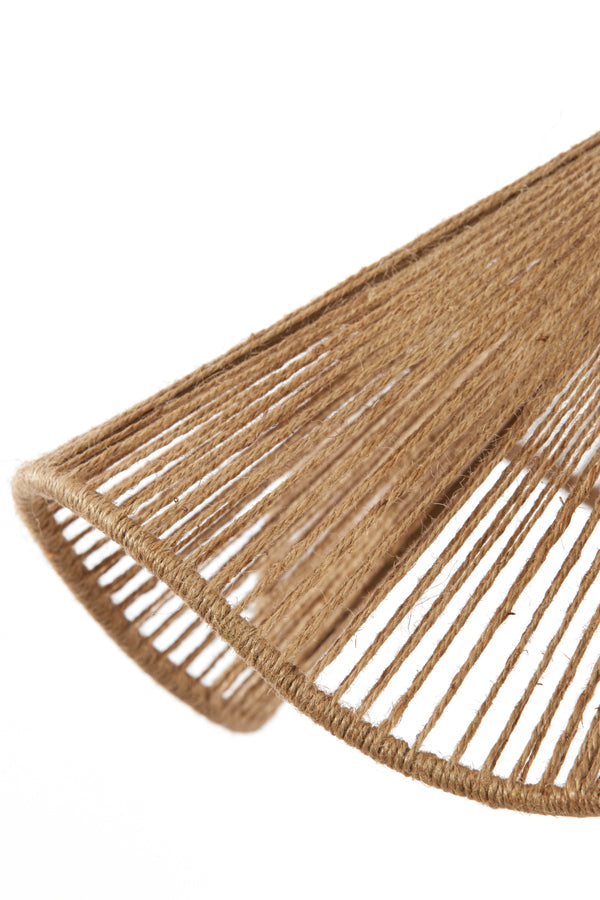 Light & Living Light&living Hanglamp Ø48x19 cm FODARA jute naturel