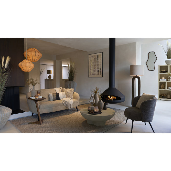 Light & Living Light&living Hanglamp Ø38x32 cm SUKAU kraftpapier bruin