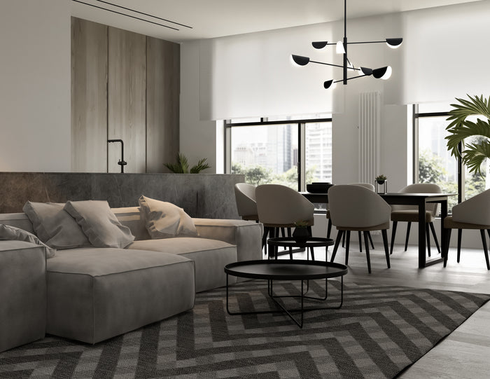 Maytoni - Kroonluchter Mollis - Zwart