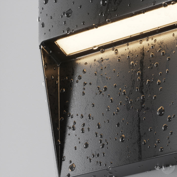 Maytoni Outdoor - Verlichting voor trappen Mane - Zwart