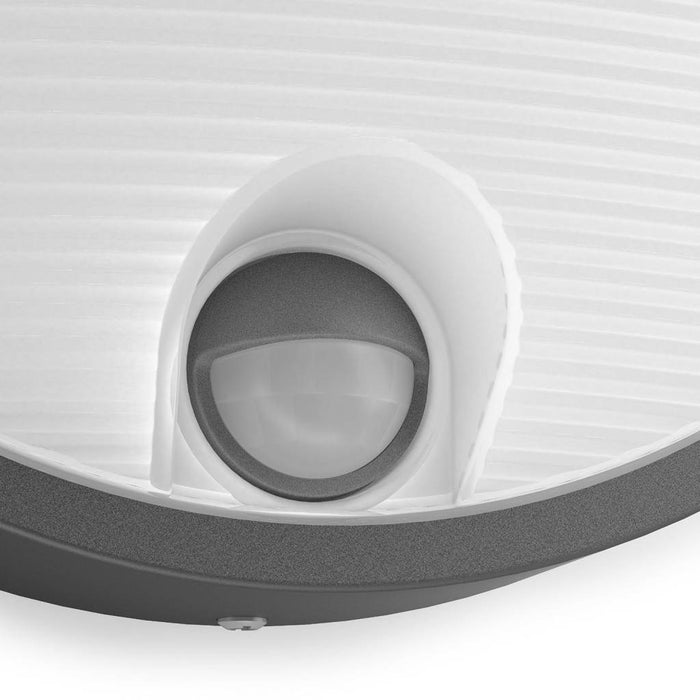 Philips Capricorn muurlamp - antraciet - met sensor