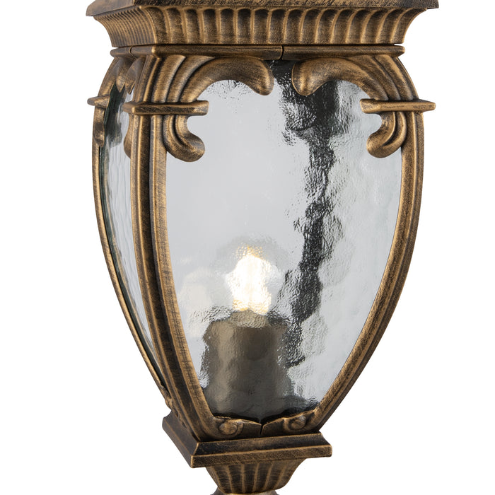 Maytoni Outdoor - Landschapsverlichting Fleur - Zwart met goud - Ø15