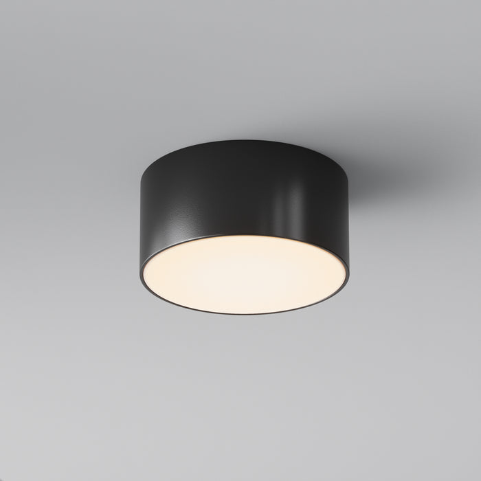 Maytoni Outdoor - Plafondlamp Zon IP - Zwart - Ø12