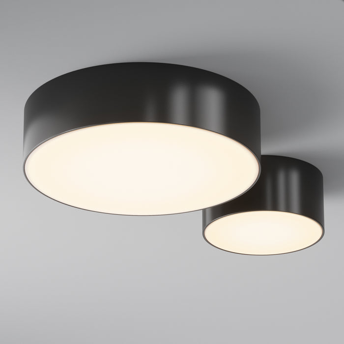 Maytoni Outdoor - Plafondlamp Zon IP - Zwart - Ø12