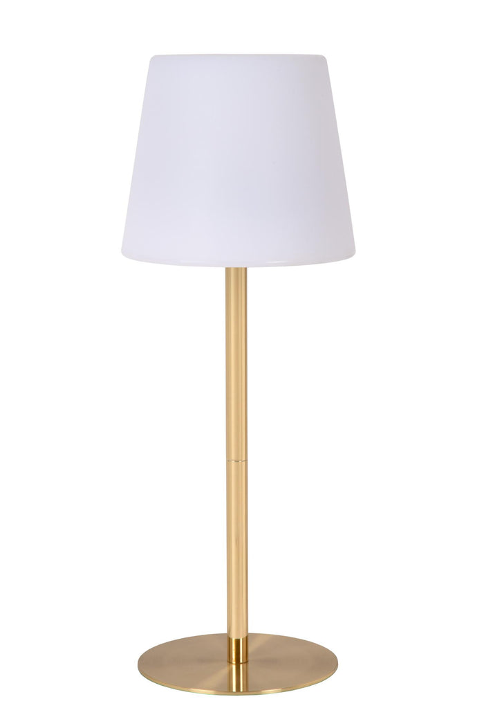 Lucide TYON Tafellamp - Mat Goud | Messing