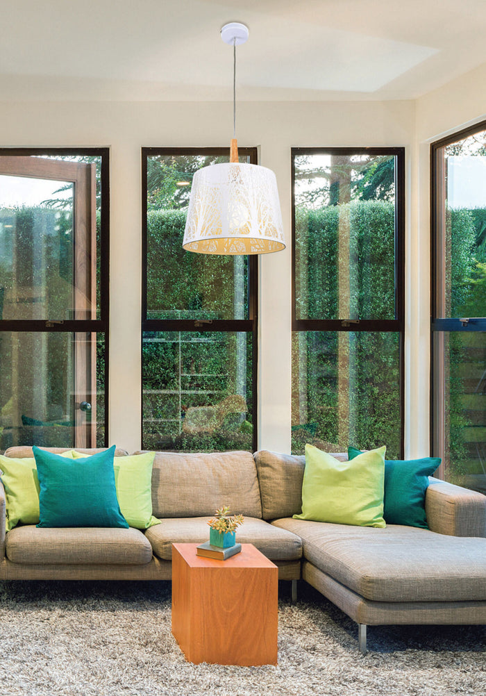 Maytoni - Hanglamp Lantern - Wit - Ø35