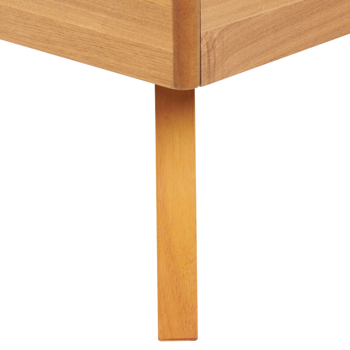 Beliani - ISTRES - Tweepersoonsbed - Lichthout - 180 x 200 cm - MDF