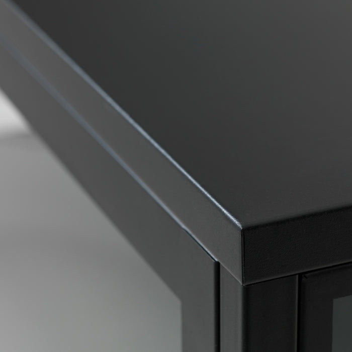 by fonQ Fort Vitrinekast - H 190 cm - Zwart