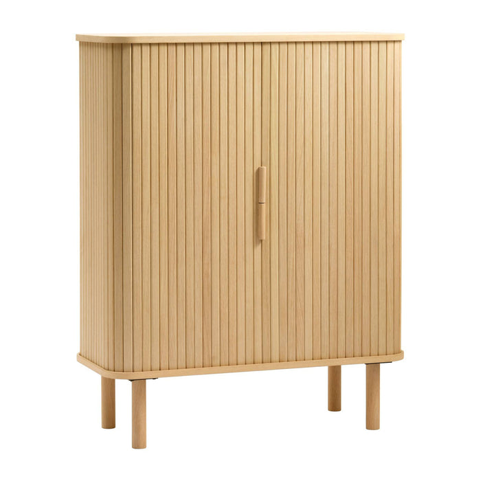 by fonQ Splinted Opbergkast - Naturel Eiken