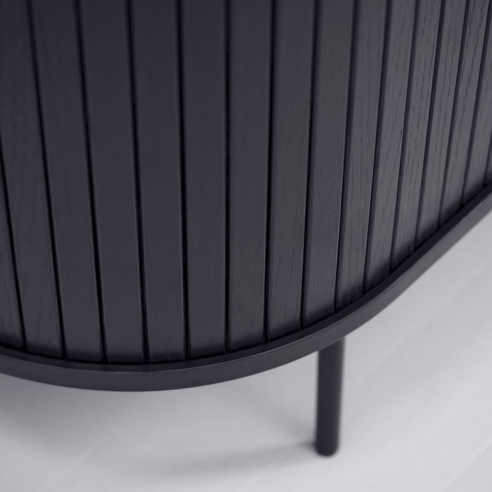 by fonQ Alon Dressoir - B 140 cm - Zwart Eiken