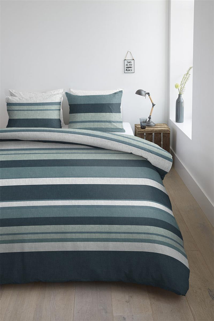 Ambiante Dani dekbedovertrek - 140x200|220 - Blauw