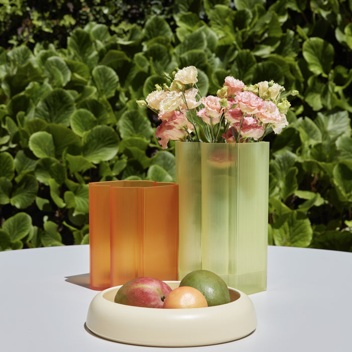 Kartell Okra Vaas H 34 cm - Geel