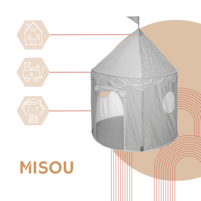 MISOU Kinder Speeltent Tipi Tent Kinderen Jongens Meisjes Pop up te...