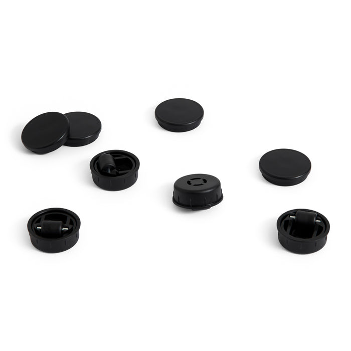 HAY Facet Bijzettafel met Opbergvak - High - Spinach Green