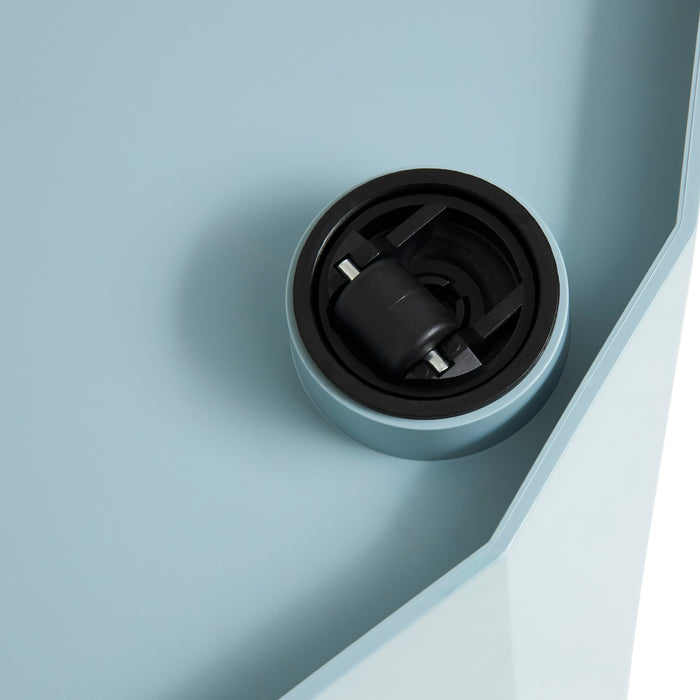 HAY Facet Bijzettafel met Opbergvak - Low - Eggshell