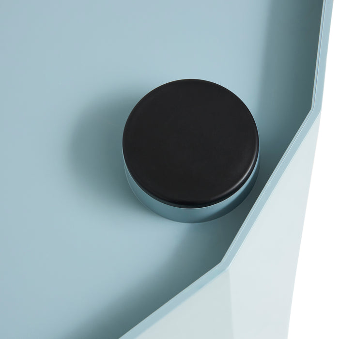 HAY Facet Bijzettafel met Opbergvak - Low - Spinach Green