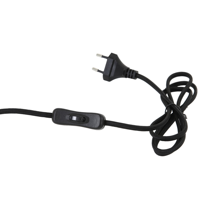 Light & Living Tafellamp Rakel - Zwart - 28x17x50,5cm