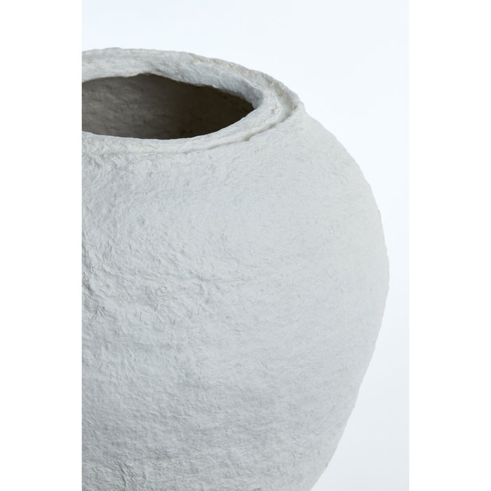 Light&living Pot deco Ø45x50 cm TIMERGA wit