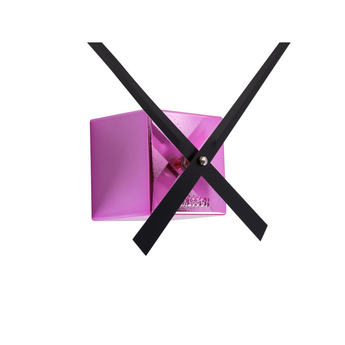 Karlsson - Wall Clock DIY Cubic Metallic