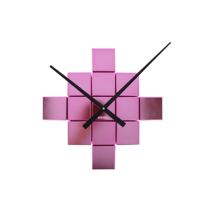 Karlsson - Wall Clock DIY Cubic Metallic
