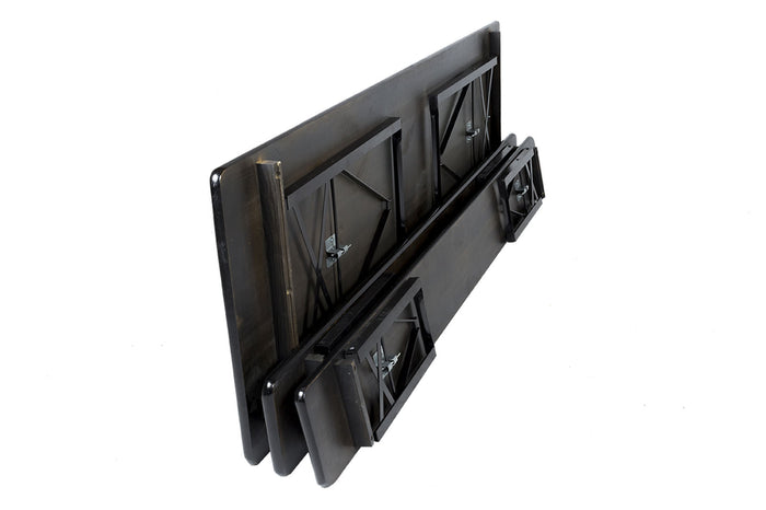 Inklapbare biertafel Berlijn 200 x 70 cm zwart