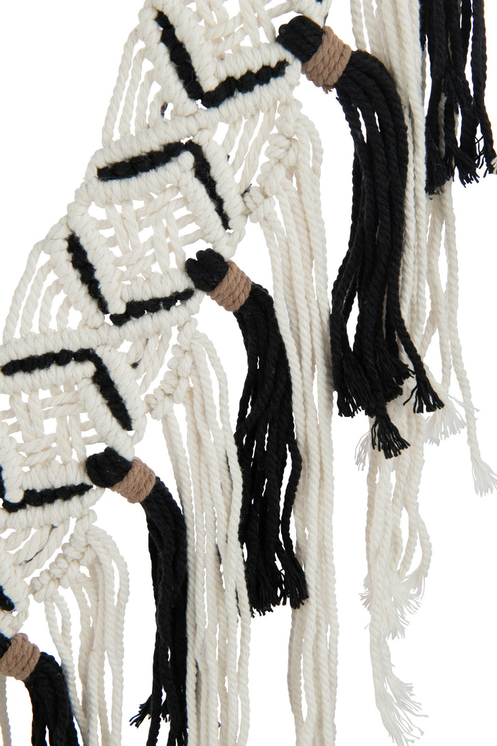 J-Line hanger Bohemian - katoen - mix