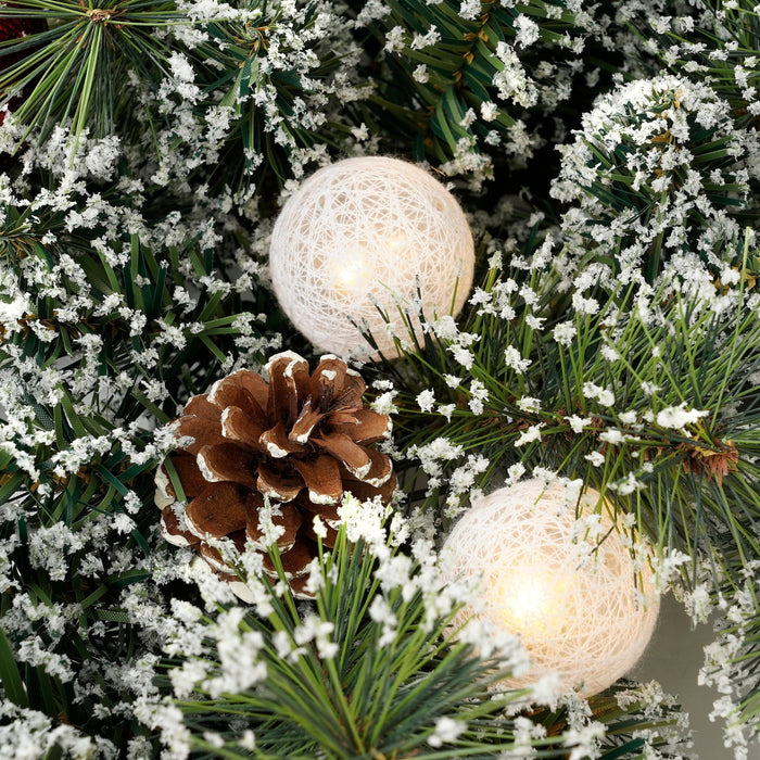 Black Box Trees Kaprun Kerstkrans Ster met Verlichting - Ø90 cm