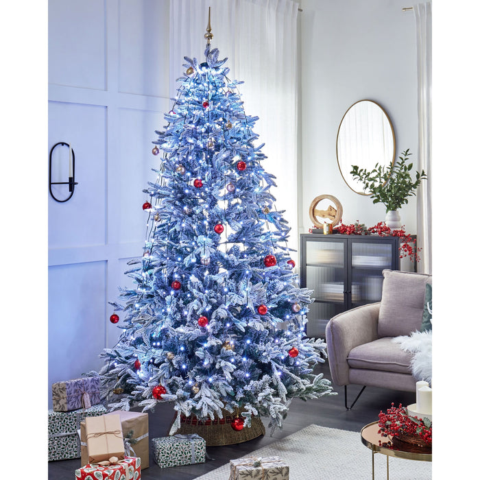 Beliani - SAARLOQ - LED kerstverlichting - Groen - 200 cm - PVC