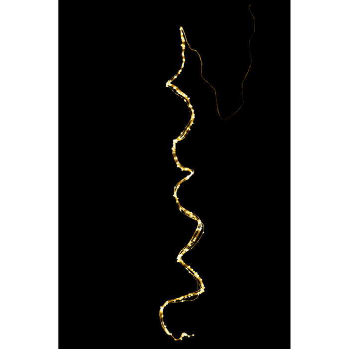 J-Line kerstverlichting Slinger 200Led 2M - kunststof - warm wit - LED