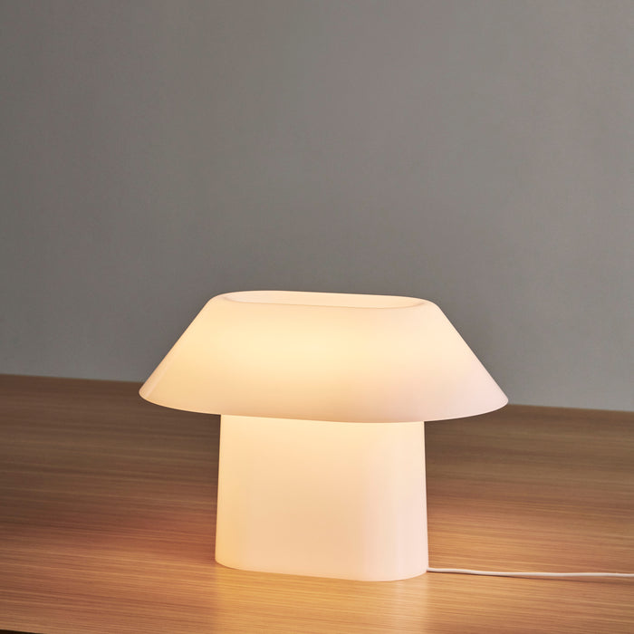 HAY Drome Tafellamp - White Opal