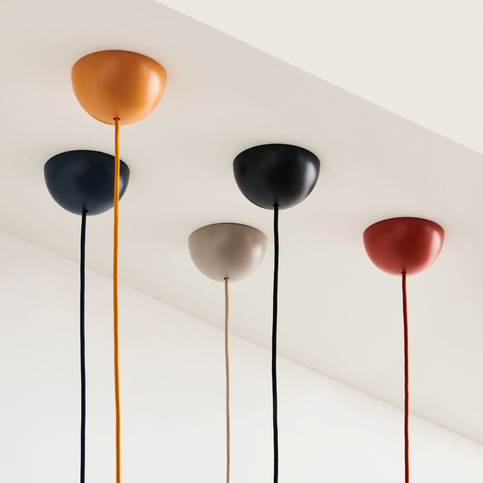 HAY Common Snoerpendel met Stekker - Soft Black