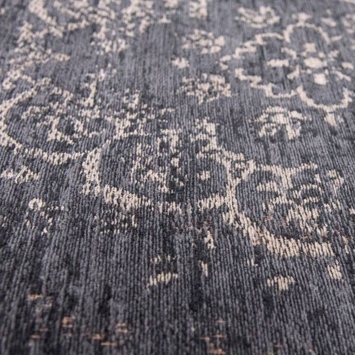 Louis de Poortere Medallion Fading World Vloerkleed 280 x 390 cm - Mineral Black