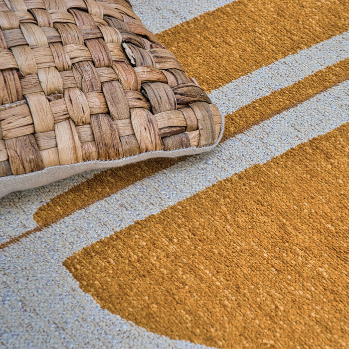 Louis de Poortere Craft Papercut Vloerkleed 170 x 240 cm - Curry