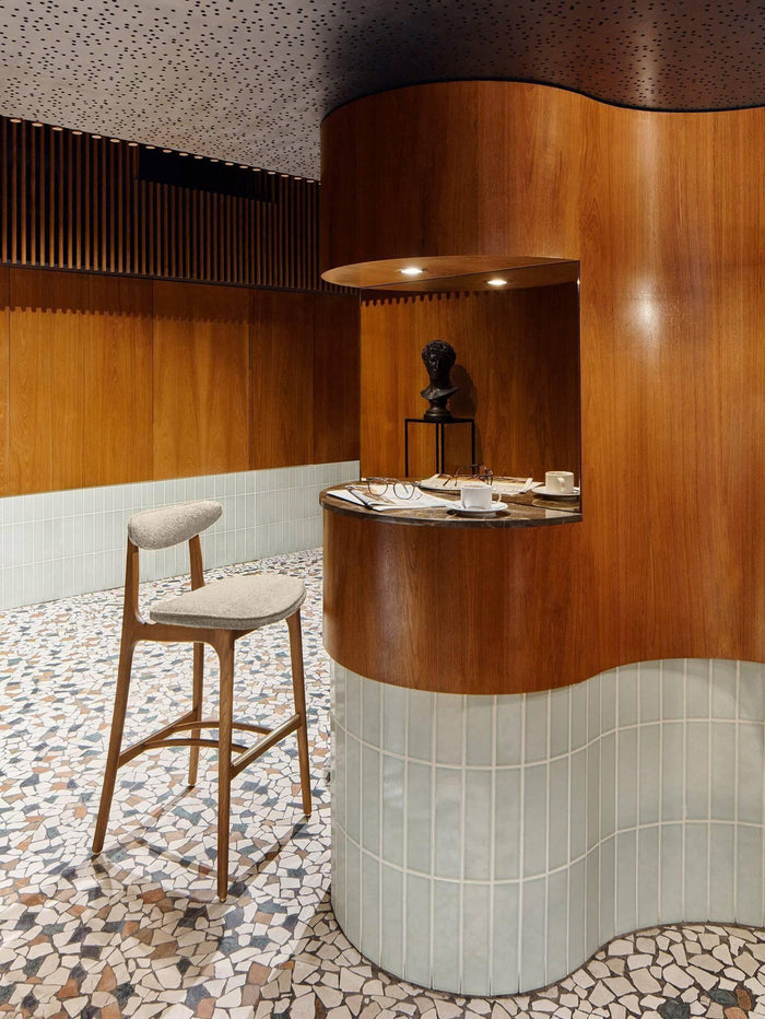 366 Concept Barkruk Madison bouclé