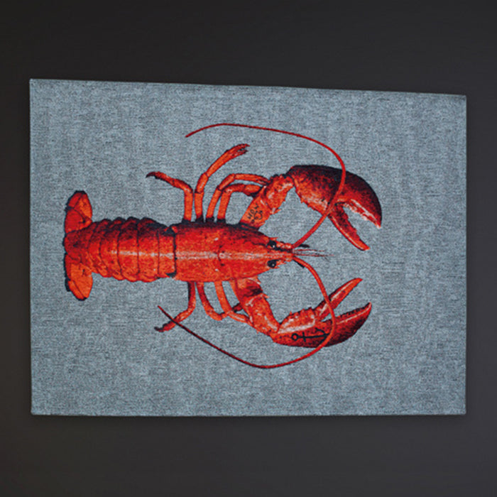 Louis de Poortere Lobster Pop Vloerkleed 100 x 140 cm - Steam Red