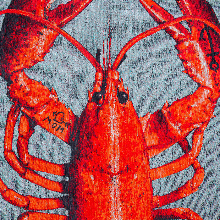 Louis de Poortere Lobster Pop Vloerkleed 100 x 140 cm - Steam Red