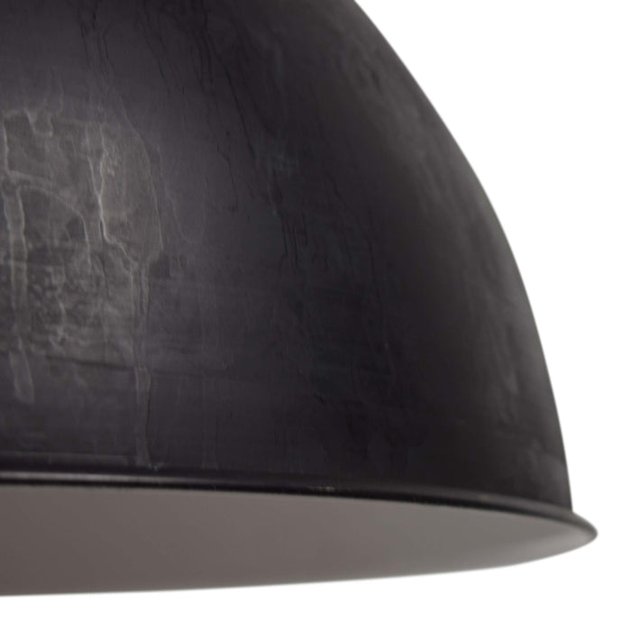 Hanglamp Dome XL Ø50cm. rough black